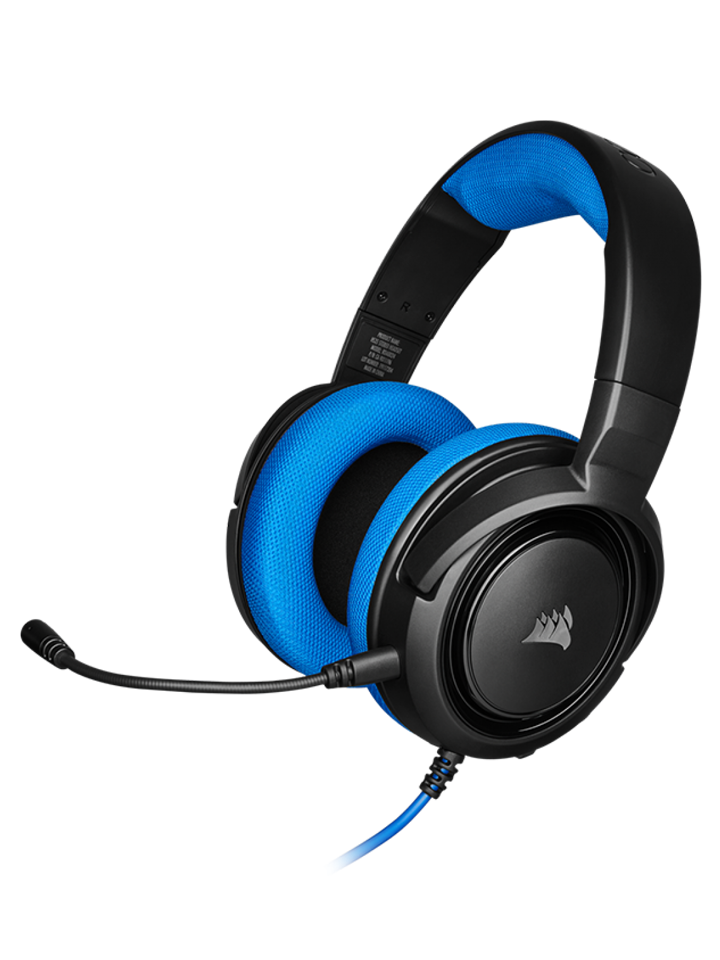 Headset Corsair HS35 Stereo Gaming Blue