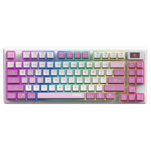 Teclado MSI Forge GK600 TKL Violeta