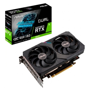 Tarjeta de video Asus Geforce RTX 3060 Dual 12GB