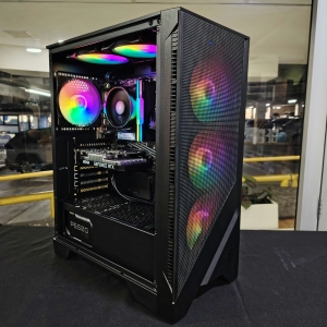 PC Gamer Ryzen 5 5500, 16GB RAM (2x8) 3200MT/s rgb, 1tb nv3, RTX 3050 6GB, Case MSI 120A