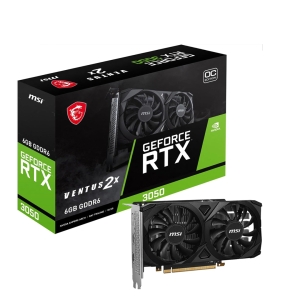 Tarjeta de Video MSI GeForce RTX 3050 Ventus 2X 6G OC