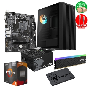 PC Gamer Ryzen 5 5600GT, 16GB RAM  3200MTs, SSD 500GB, C103