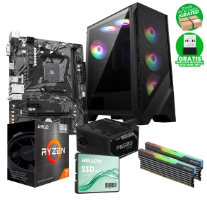 PC Gamer Ryzen 7 5700G, 16GB (2X8)  RAM 3200MT/s RGB, SSD 256GB, Case 120A