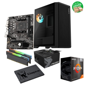 PC Gamer Ryzen 7 5700G , 16GB (2X8)  RAM 3200MT/s XPG , A400 960GB, C103